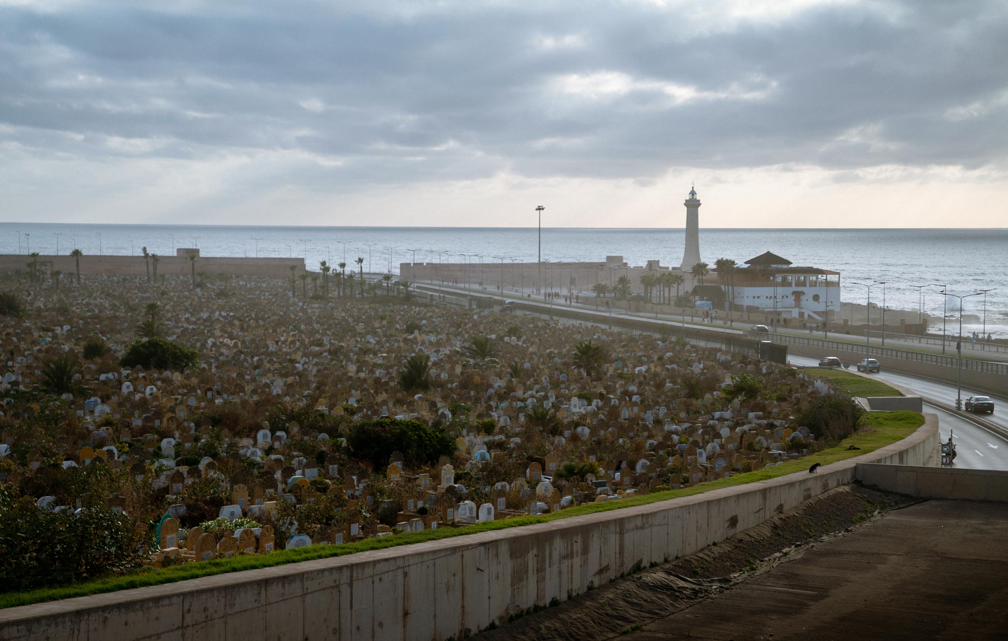 The cemetery by the sea